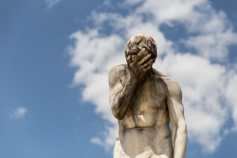 Paris, low angle view, statue, religion, monument, creativity, Facepalm, nature, art, 4K, history, fine art statue, the past, craft, paris, human representation