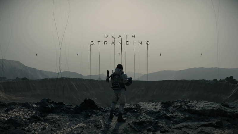 Death Stranding, video game art, video games, men, games art, 4K, Hideo Kojima, dark hair