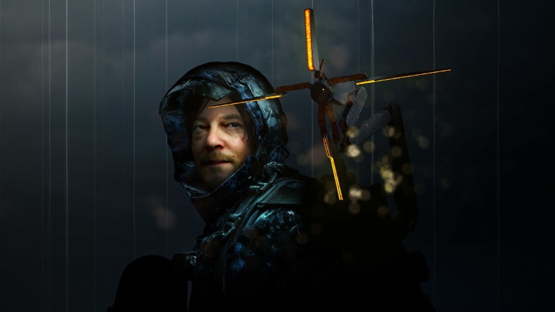 dark hair, games art, men, 1080P, Hideo Kojima, video game art, video games, Death Stranding, Norman Reedus