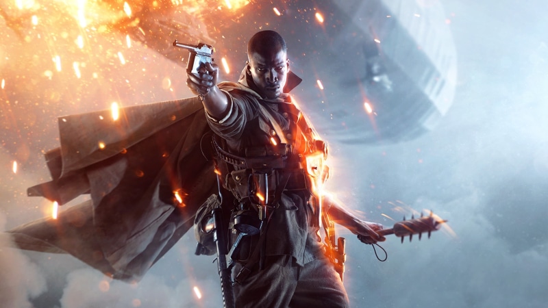 smoke - physical structure, fire, burning, 2K, protection, male, fire - natural phenomenon, EA DICE, aggression, sign, character, PC gaming, nature, black