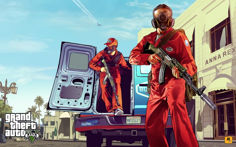 auto, gta, v, theft, grand, gr, 2K