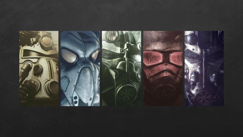 video games, Fallout 4, futuristic, Fallout: New Vegas, Fallout 3, 2K, power armor, Fallout 2, Fallout