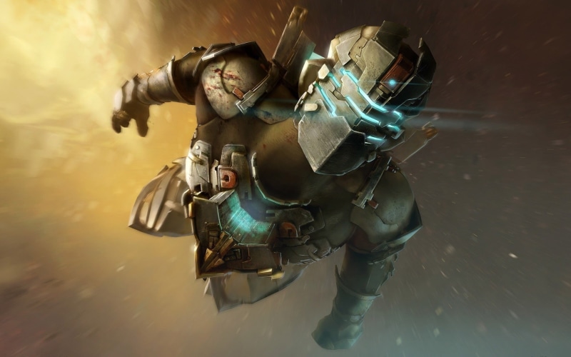 protection, smoke - physical structure, futuristic, video games, Dead Space, safety, Isaac Clarke, ninja, equipment, nature, Dead Space 2, close-up, underwater