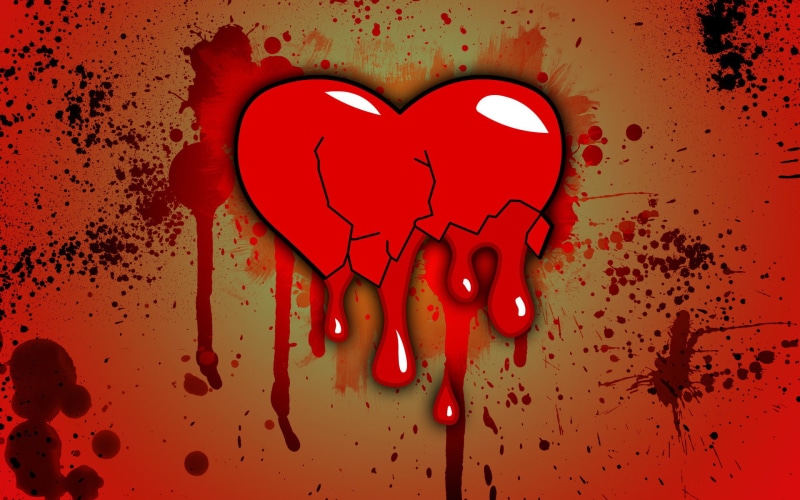 1080P, Broken, image, love, Heart, 1920x1200, art