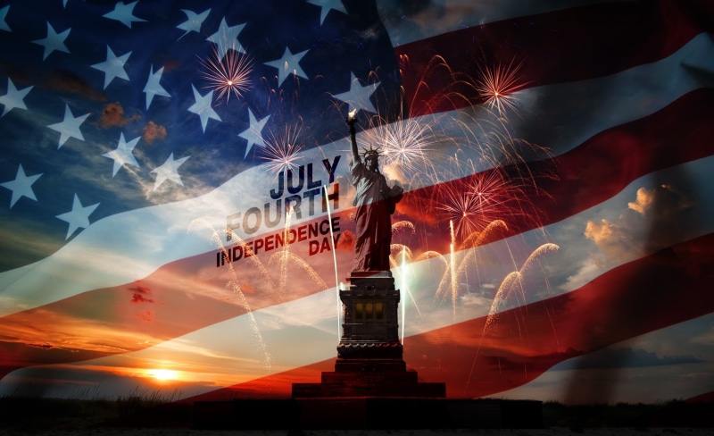 Fireworks, Independence Day, Holidays, federal holiday, usa, multiple exposure, fourth of july, nature, patriotism, independence, statue of liberty, firework