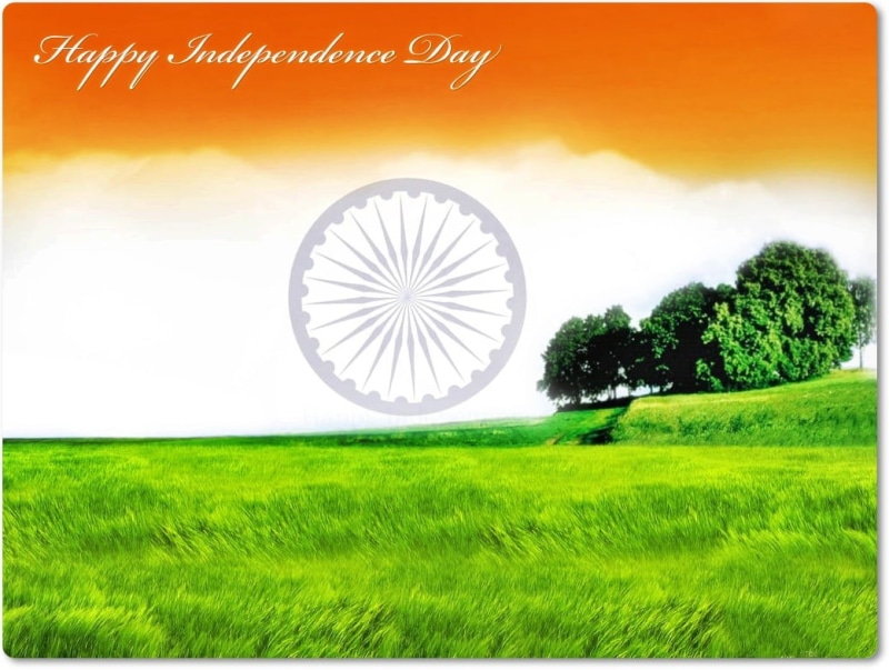 independence, landscape, rural scene, farm, flag, beauty in nature, agriculture, plant, day, nature, cloud - sky, happy, growth, festival, Festivals / Holidays