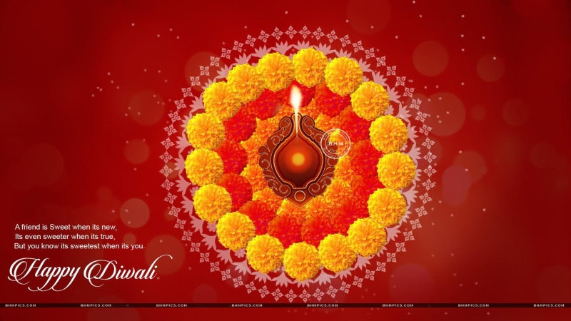 festivals / holidays, diwali, happy, festival, 2014, quotes, flowers, holiday, 1080P