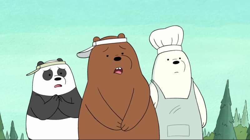 human representation, art and craft, craft, 1080P, cartoon, We Bare Bears, anthropomorphic, close-up, male likeness, outdoors, nature, no people, turquoise colored