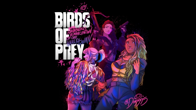 DC Comics, Black Canary, 5K, Birds of Prey (and the Fantabulous Emancipation of One Harley Quinn), Movie, Harley Quinn, Huntress (DC Comics)