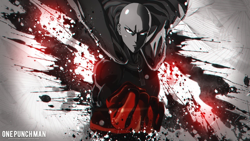 Saitama, superhero, anime man, 1080P, hero, digital art, anime, fan art, One-Punch Man