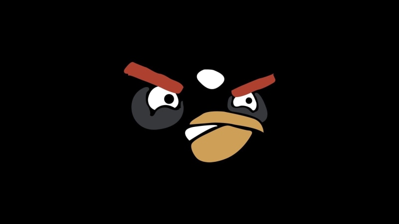 studio shot, black, animal representation, illustration, art and craft, dark, copy space, simple, bird, toy, animal themes, black color, no people, 1080P