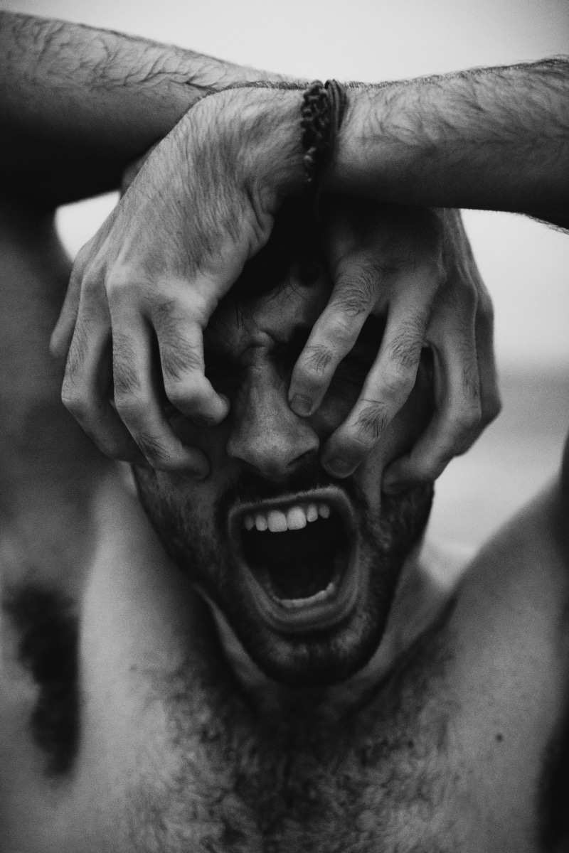 guy, muscular Build, one Person, males, power, macho, scream, model, person, portrait, caucasian Ethnicity, monochrome, human Hand, senior Adult, tattoo