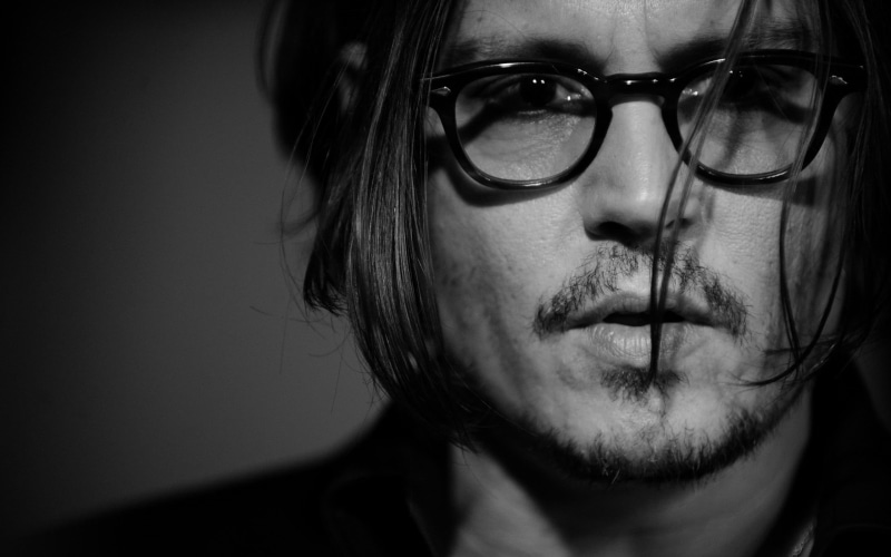 people, human Hair, beard, adult, mustache, eyeglasses, dark, human Face, johnny depp, fashion, face, caucasian Ethnicity, serious, 2K, male Beauty, facial Expression