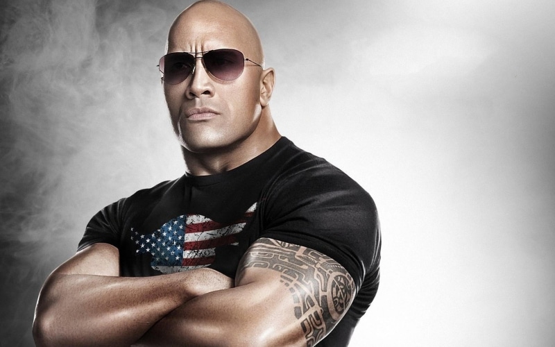 Actors, glasses, waist up, portrait, casual clothing, fashion, standing, Dwayne Johnson, hairstyle, real people, 1080P, adult, wall - building feature