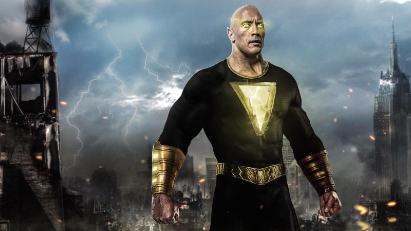 Dwayne Johnson, Black Adam, Movie, Shazam!, 2K