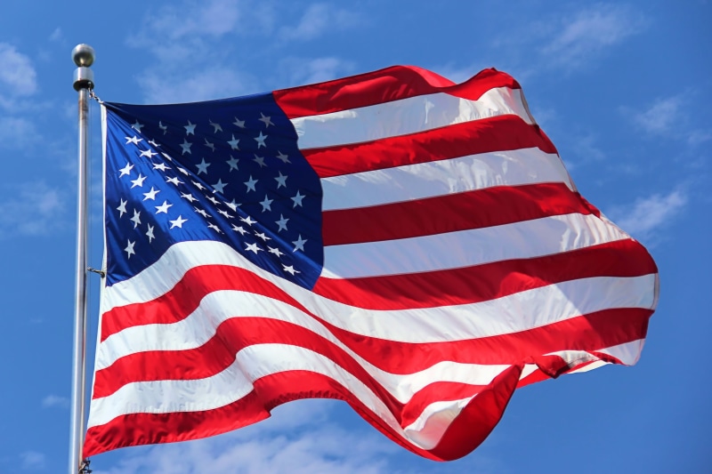 blue, wave, independence, striped, hanging, us, white, dom, honor, american flag waving, waving, emblem, emotion, american, nature, shape, no people, flag