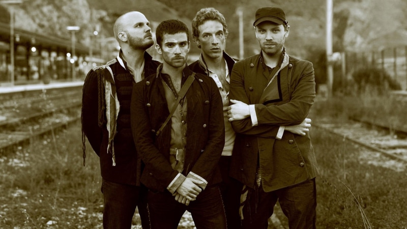 three quarter length, photography, caucasian Ethnicity, coldplay, band, togetherness, group, retro Styled, autumn, young Adult, casual Clothing, lifestyles