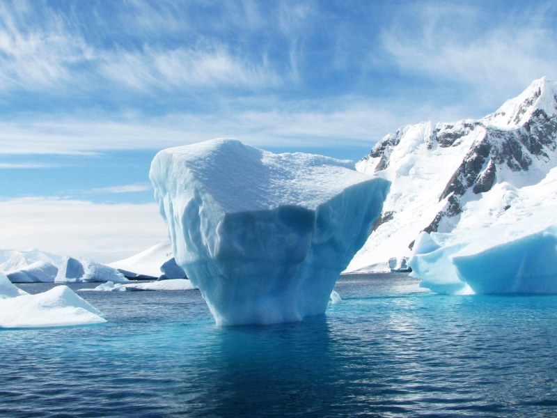 cloud - sky, nature, winter, cold temperature, scenics - nature, environment, ice, sea, melting, snow, outdoors, tranquility, icebergs, snowcapped mountain