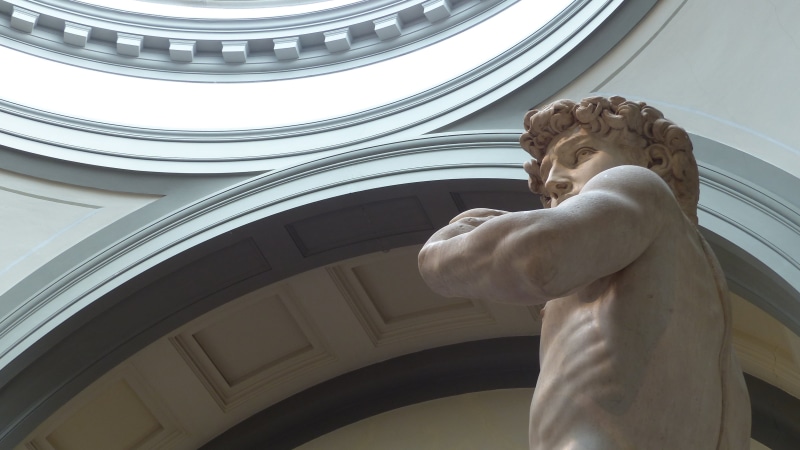 david, built structure, michel angel, architecture, representation, indoors, art and craft, marble, michelangelo, italy, no people, courthouse, museum