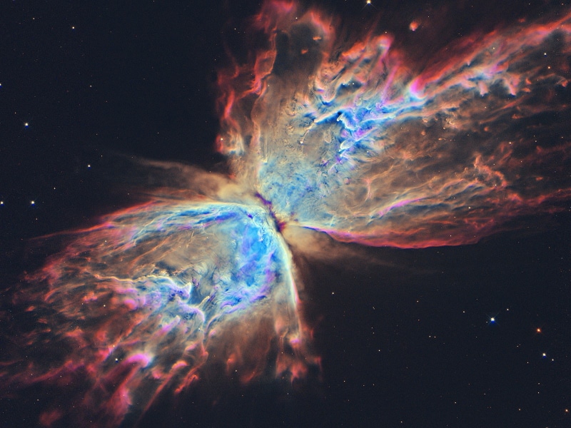 720P, supernova, space, Butterfly Nebula