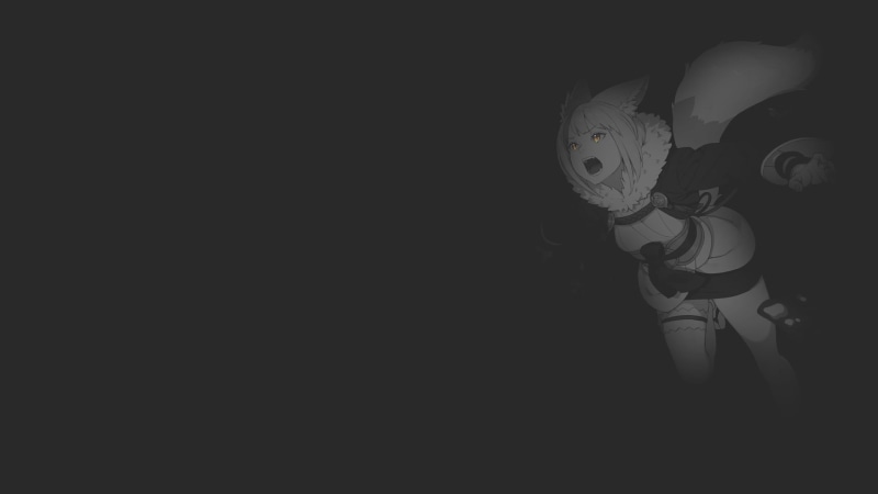 1080P, anime girls, anime, Fire Emblem Fates, monochrome, selective coloring, illustration, fan art, neko ears, dark background, minimalism