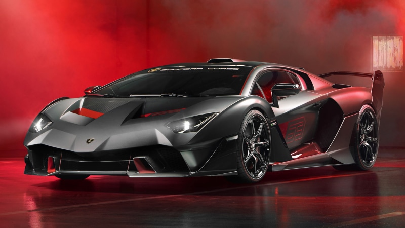 Car, Lamborghini SC18, Lamborghini, Black Car, Supercar, 1080P, Sport Car