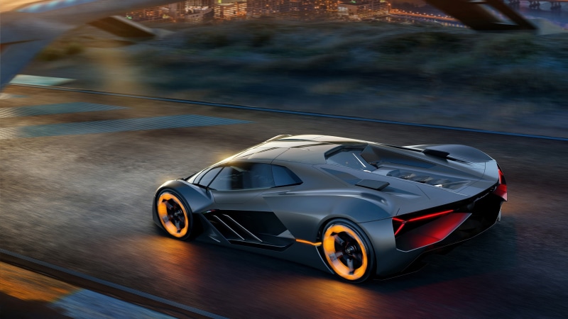 car, electric supercar, supercar, sports car, electric car, vehicle, lamborghini, concept car, 4K, concept, lamborghini terzo millennio, terzo millennio