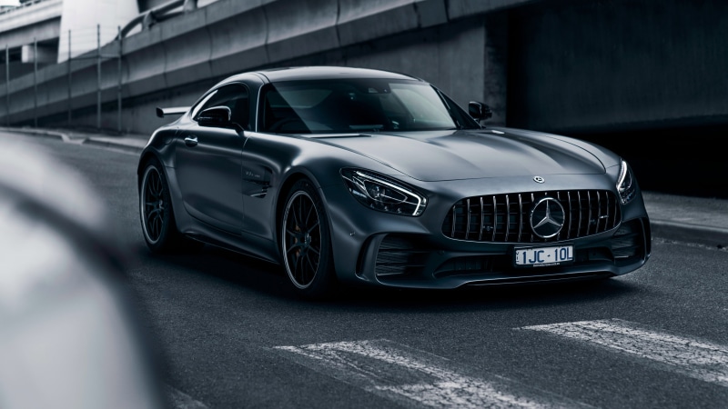 4K, 4K, Mercedes-AMG GT R, 2018