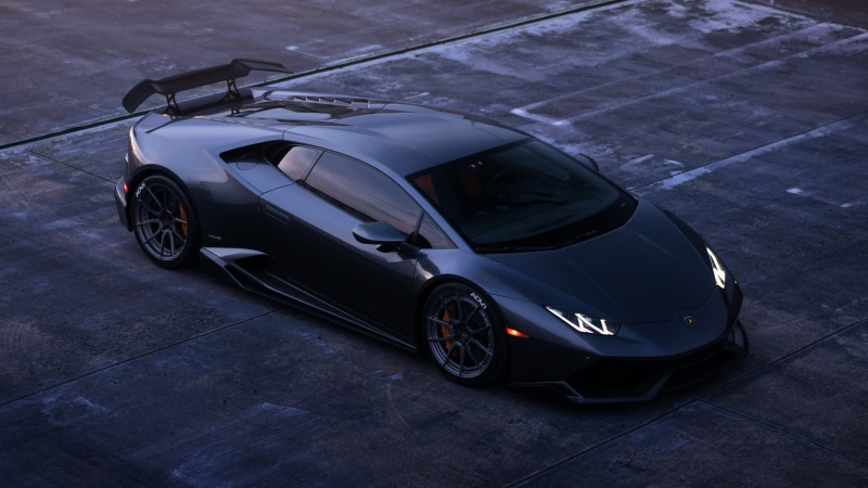 black car, personal luxury car, 4K, lamborghini, lamborghini huracan, supercar