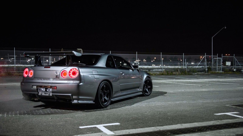 1080P, Nissan GTR R34, skyline, Nissan
