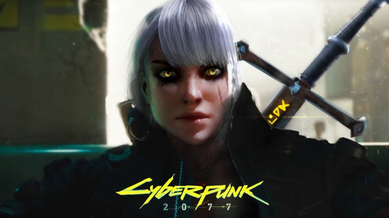 Cyberpunk 2077, Ciri, Art, by Marc Euler, 1080P, Witcher, Cirilla, Fanart, Marc Euler, Cyberpunk 2077 Fanart, CD Project Red