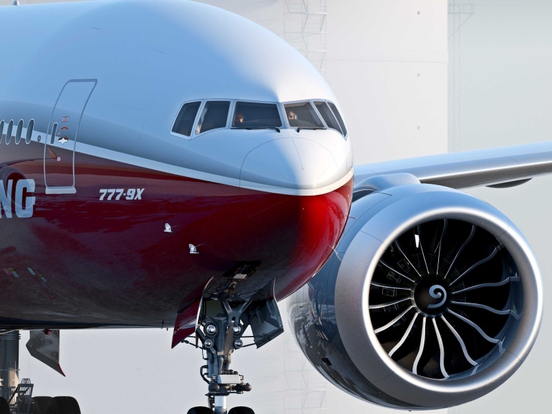 777x, airplane, transport, jet, airliner, boeing, 777, aircraft, 2K