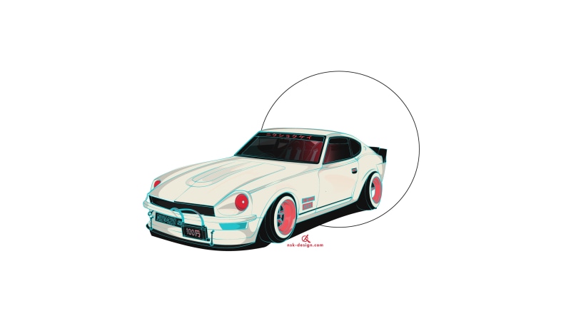 Japan, JDM, Datsun, Nissan, 4K, Japanese cars, Datsun 240Z