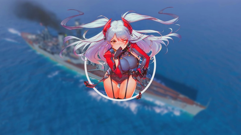 Prinz Eugen (Azur Lane), 1080P, anime, Kantai Collection, anime girls
