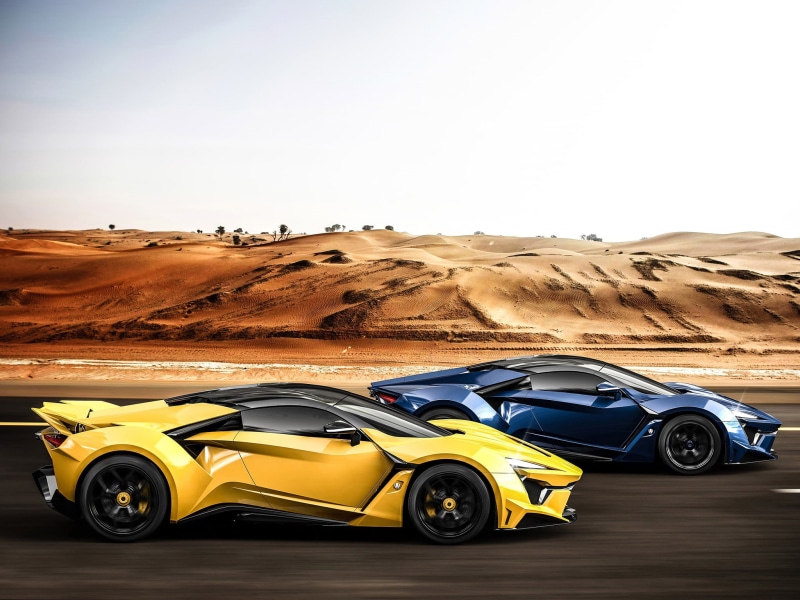 W Motors Fenyr, motor vehicle, landscape, travel, desert, wheel, road, sports, environment, mode of transportation, blue, transportation, land vehicle
