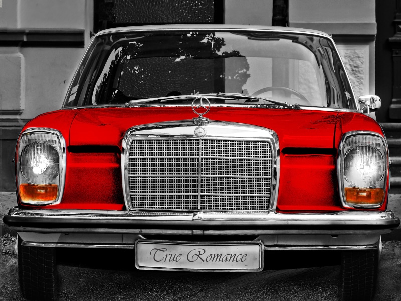 red, vintage, mode of transport, lighting equipment, no people, stationary, road, vehicle, protection, safety, transportation, land vehicle, motor vehicle