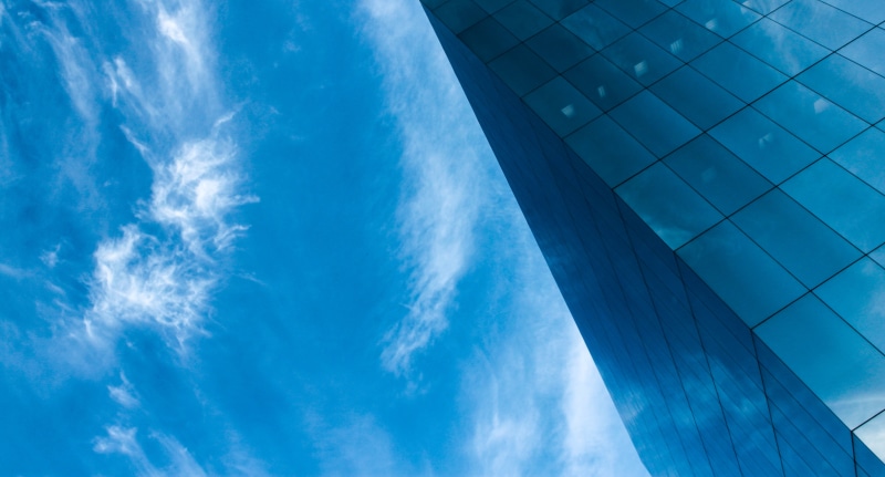 steel, glass - Material, business, building, white, city, window, skyscraper, cloudy, abstract, office building exterior, tower, 4K, outdoors, built Structure