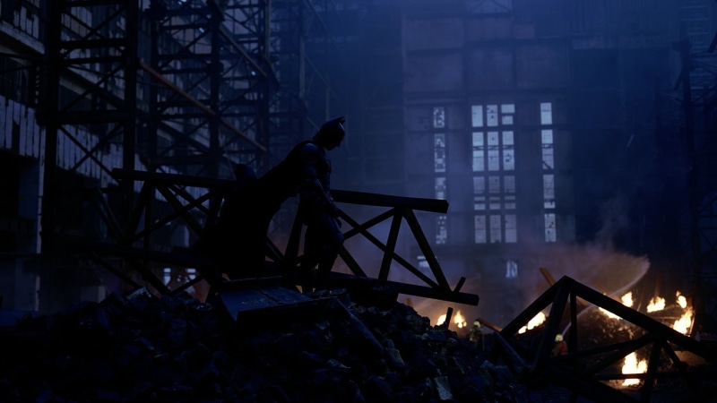 burning, full length, dark, The Dark Knight, movie, fire, nature, silhouette, architecture, still, screenshot, industry, men, one person, night, movies