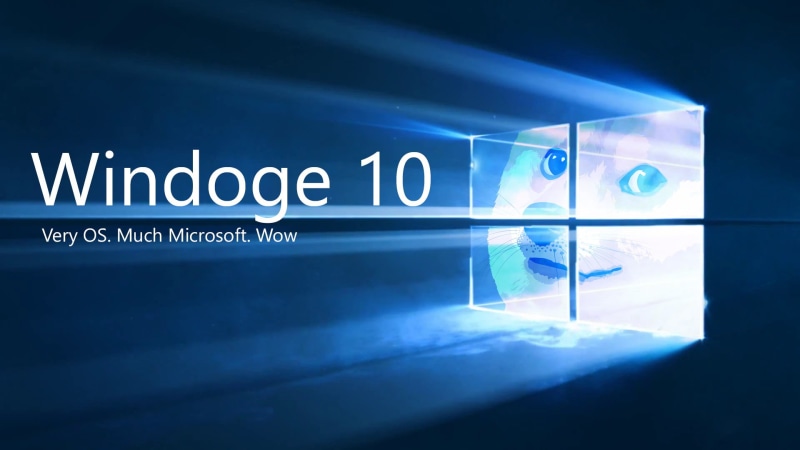 1080P, doge shiba inu microsoft windows memes
