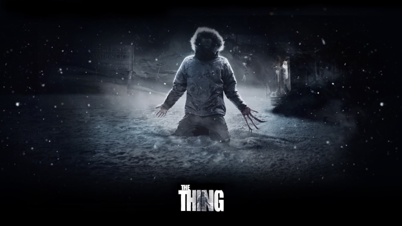 1080P, young adult, women, portrait, front view, horror, motion, spooky, full length, thing, movie, night, The Thing, adult, poster, looking at camera