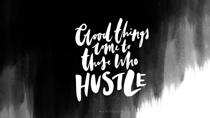 indoors, typography, text, illuminated, good, white color, message, sign, calligraphy, come, studio shot, hustle, background, black background, dark, communication