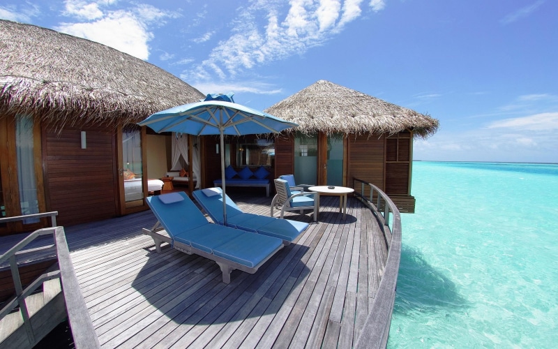 beach, house, 2K, beside, sea, nature