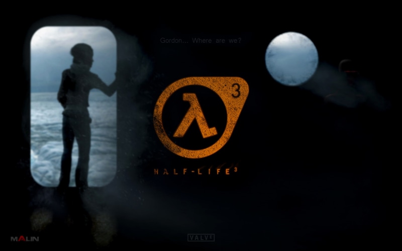 architecture, Half-Life, technology, night, representation, video games, communication, number, close-up, 1080P, male likeness, Half-Life 3, human representation
