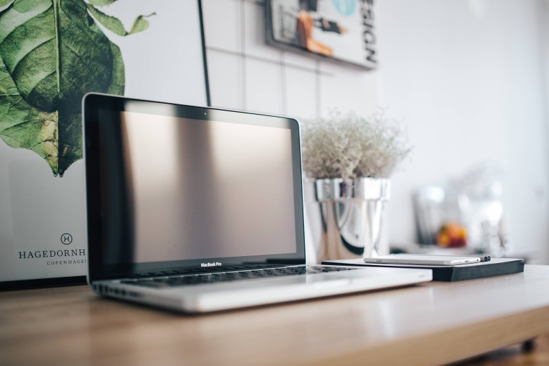 workplace, internet, computer equipment, computer Monitor, connection, communication, modern, green plant, silver colored, kitchen, home, Acer, wooden