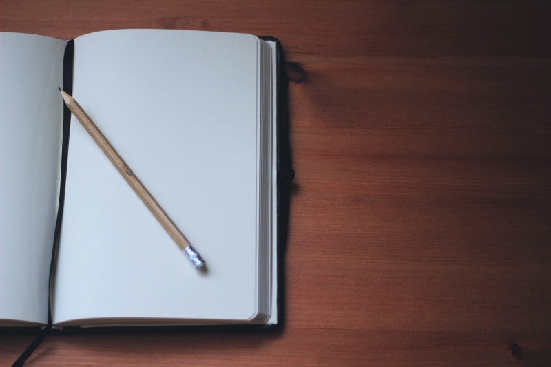 pencil, document, high angle view, wood - Material, table, pen, writing instrument, two objects, still life, studying, directly above, 4K, blank, student