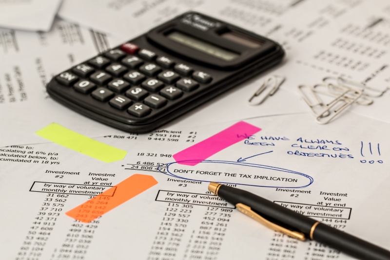 debt, calculator, data, financial, planning, making money, pen, investment, black, finance, taxes, accountant, corporate business, white, desk, document