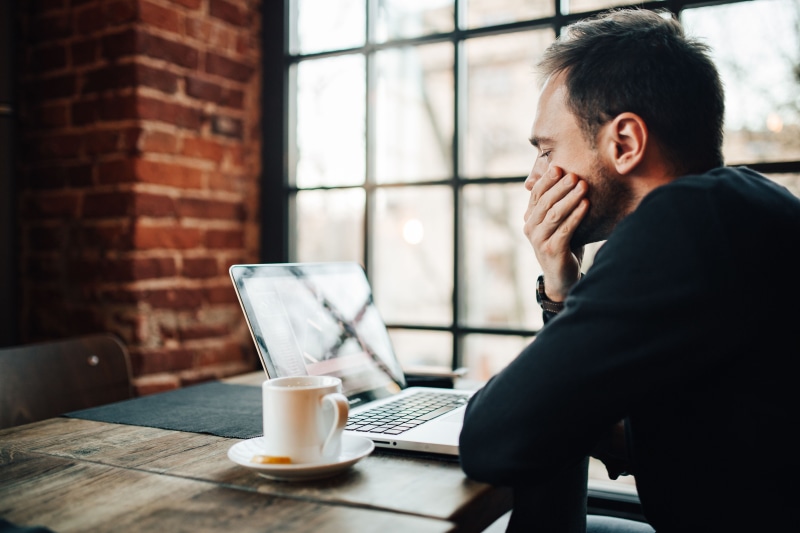 coffee - drink, only Men, Cafe, one Person, workspace, mature adult, drink, architect, glass, using laptop, refreshment, one Man Only, handsome, adult