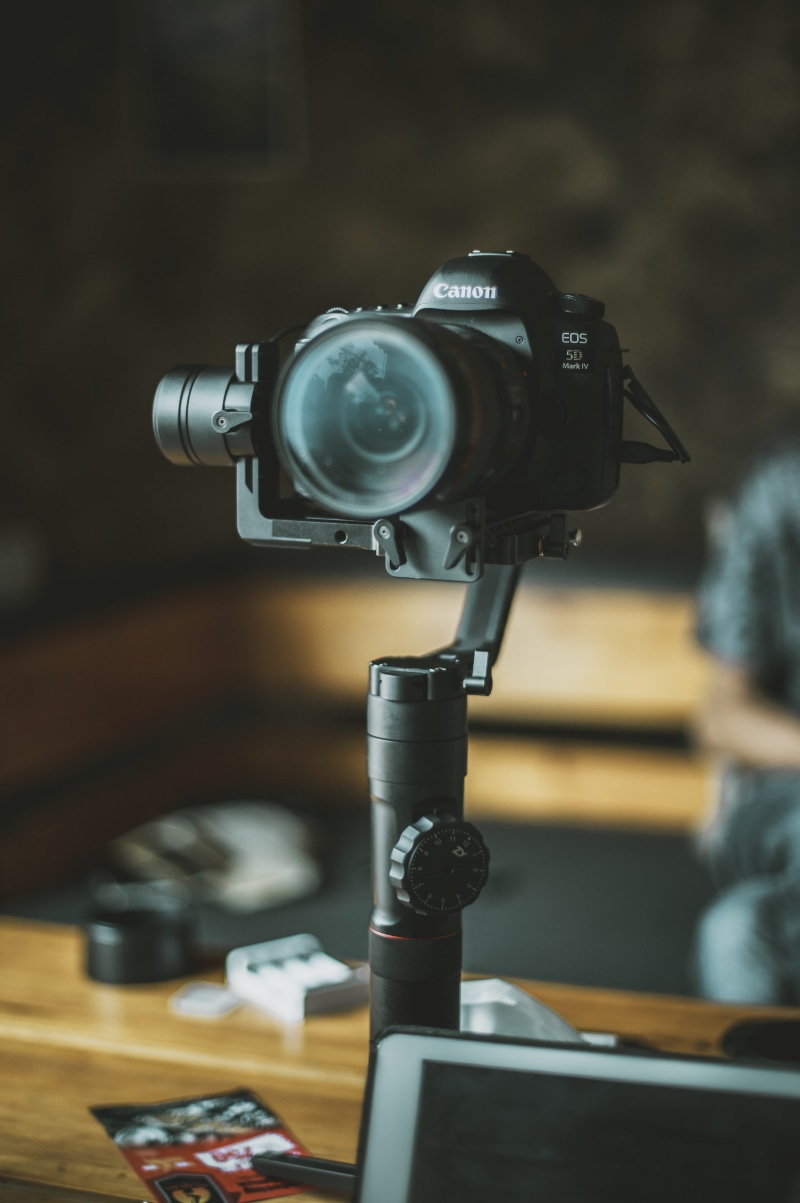 photo, digital camera, laptop, desk, dslr, room, photography themes, black, camera - photographic equipment, selective, d, canon, 5K, gear, home video camera