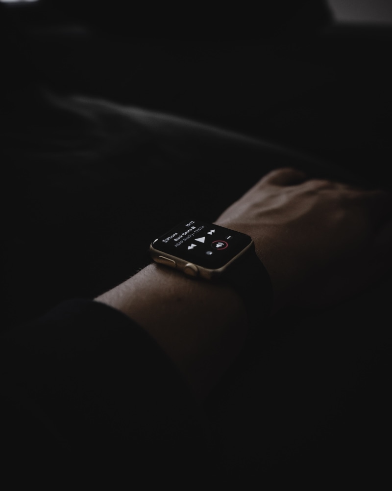 human body part, remote, detail, 4K, digital, finger, wearable, touchscreen, closeup, nightlife, technology, music, studio shot, smartwatch, one person