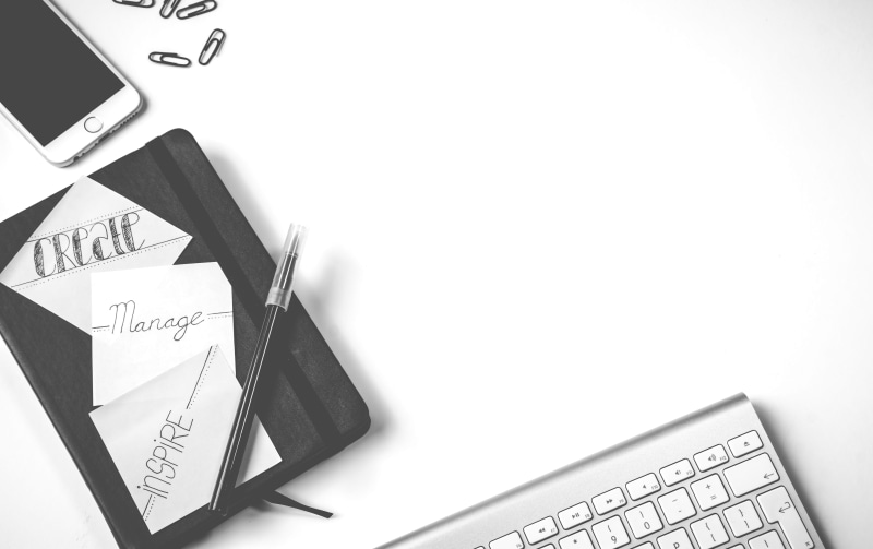 office accessories, apple, computer, black and white, close-up, keyboard, iphone, studio shot, paper, workplace, pen, laptop, technology, display, western script